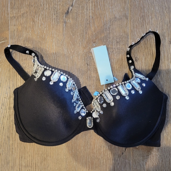 Crystal Embellished Bra - Picture 1 of 4